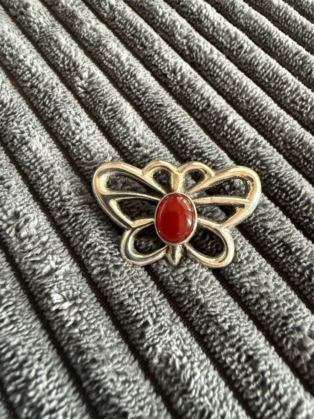 Sterling silver Navajo brooch